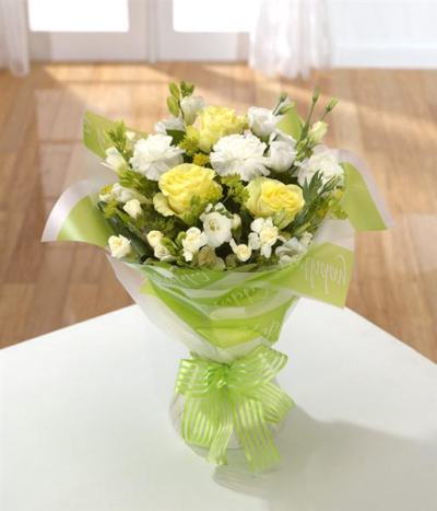 Cherished - Beautiful roses and carnations, with seasonal filler and beautifully wrapped