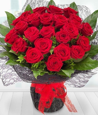 Two Dozen red Roses*